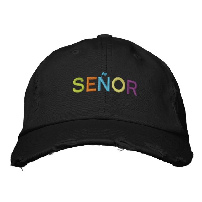 íAhh Gorro Bonito, Señor! Embroidered Baseball Hat (Front)