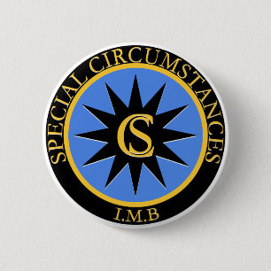 Iain M Banks Culture Special Circumstances Badge Button