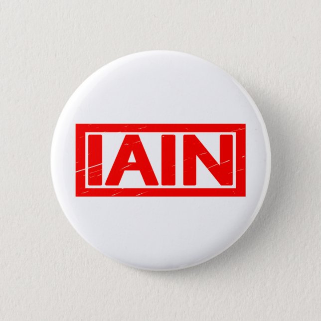 Iain Stamp Button (Front)
