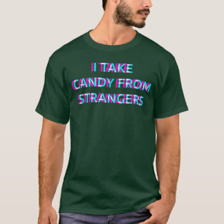 Iake Candy From Strangersechno EDM Music Festival T-Shirt