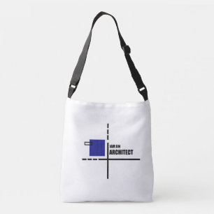 iam an architect crossbody bag