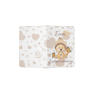 Iam extraordinary | Cute affirmations | Lion Passport Holder