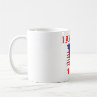 Iam here just for trump america coffee mug