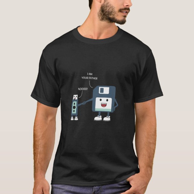 I'am your father nerd geek programmer it T-Shirt (Front)