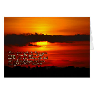 IamtheLightoftheworldZazzle Cards