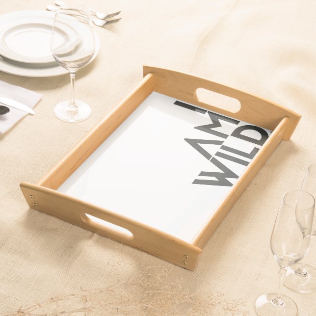 IAMWILD Large Serving Tray (Front)
