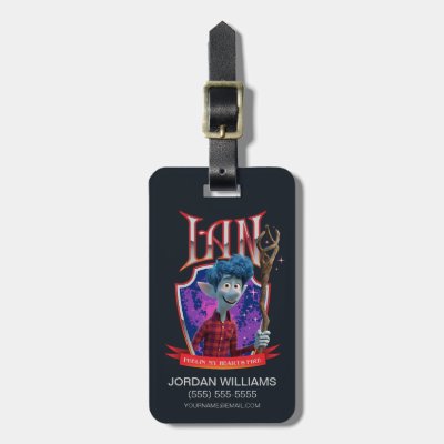 Ian - Feeling My Heart's Fire Luggage Tag