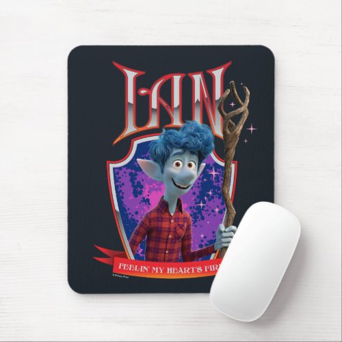 Ian _ Feeling My Hearts Fire Mouse Pad