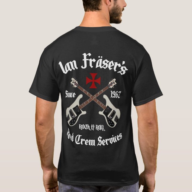 Ian Fraser's Road Crew Services 1967 Lemmy Shirt (Back)