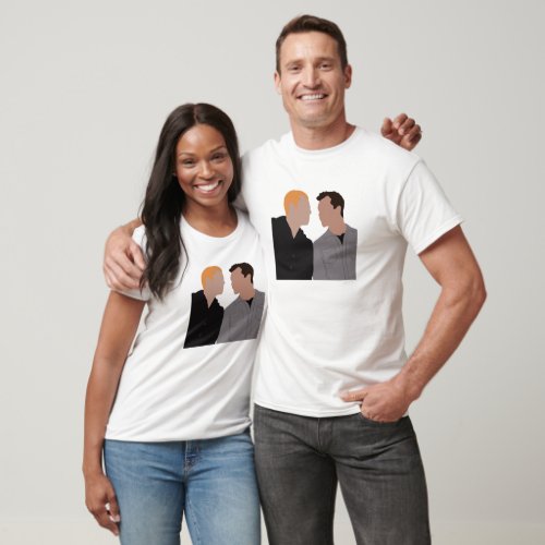 ian gallagher and mickey milkovich   T_Shirt