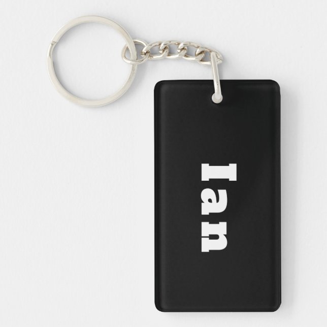 Ian Keychain (Front)