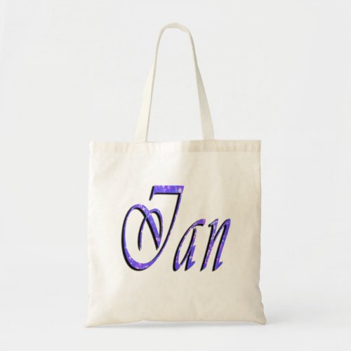 Ian Name Logo Kindy Library Tote Bag