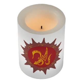 iansã flameless candle