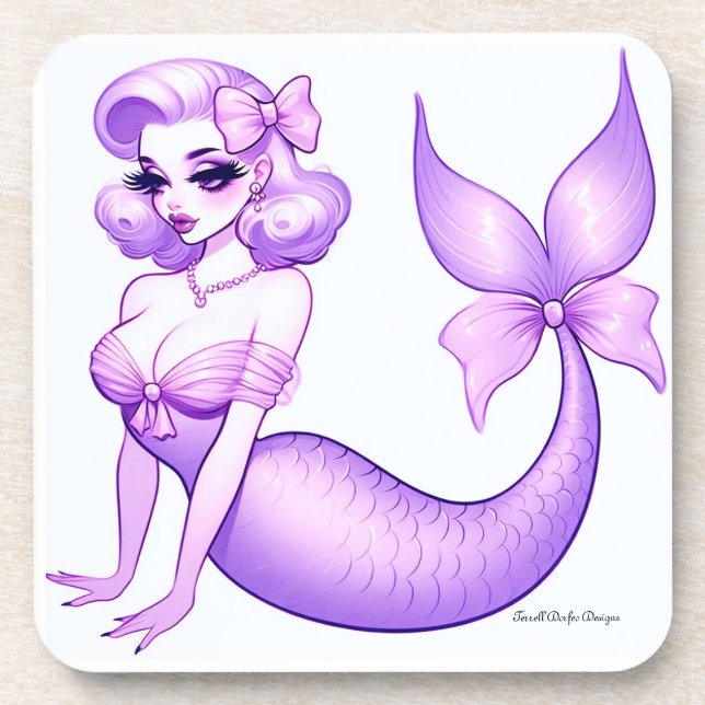 Ianthe  beverage coaster (Front)