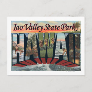 Iao Valley State Park, Hawaii Postcard