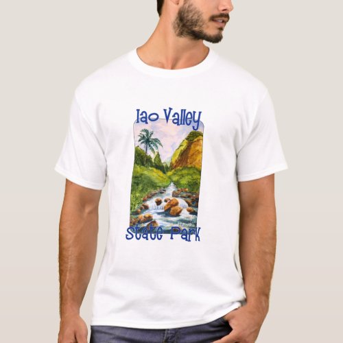 Iao Valley State Park Hawaii T_Shirt