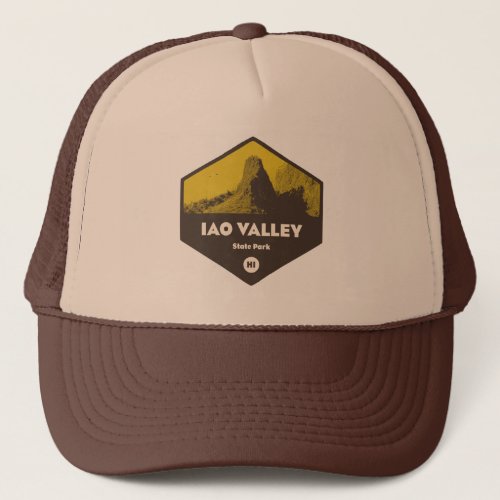 Iao Valley State Park Hawaii Trucker Hat