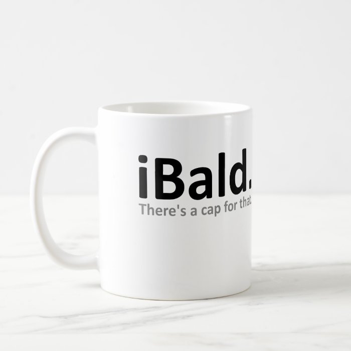 iBald Funny Mug Cup Humor