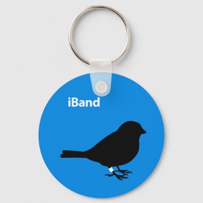 iBand Blue Keychain