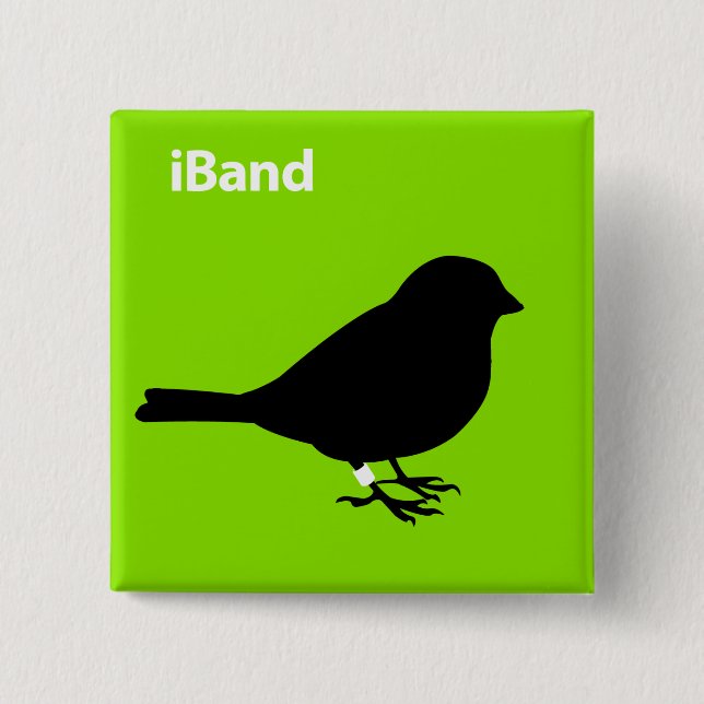 iBand Green Button (Front)
