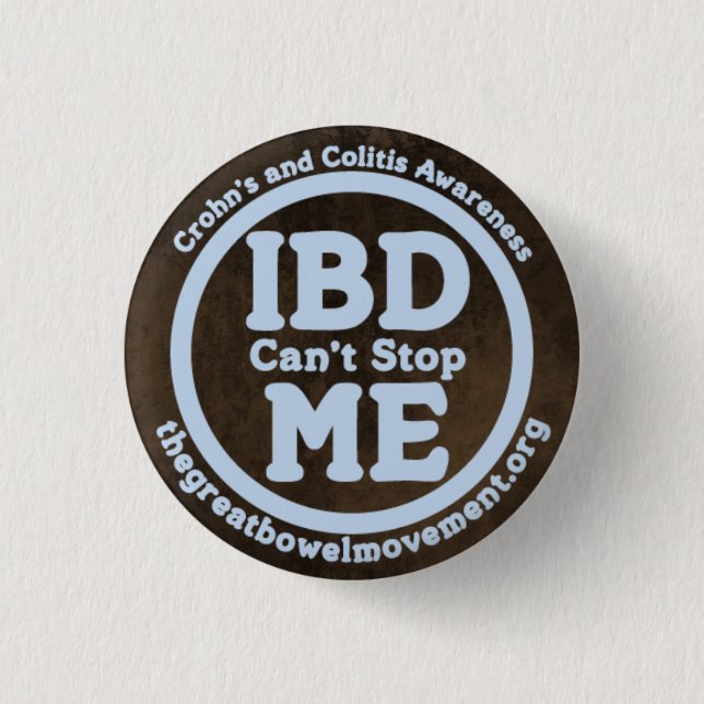 IBD Can't Stop ME Button (Front)