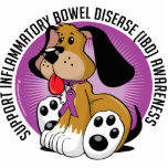 IBD Dog Statuette<br><div class="desc">IBD ( Inflammatory Bowel Disease) Dog</div>