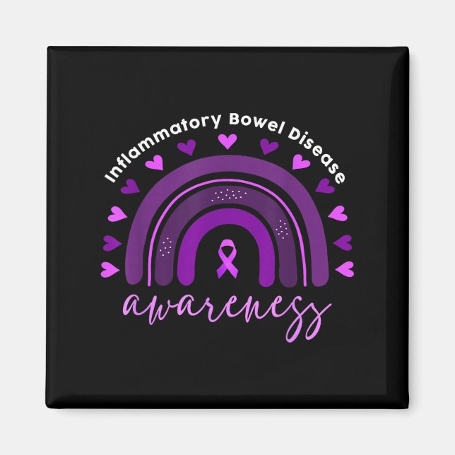Ibd Warrior - Inflammatory Bowel Disease Awareness Magnet (Front)