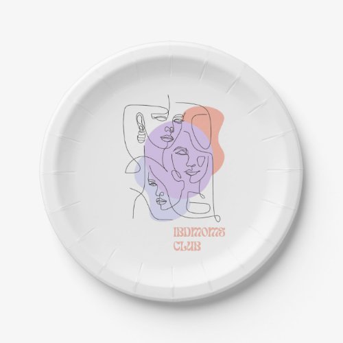 IBDMoms Club Party Plates