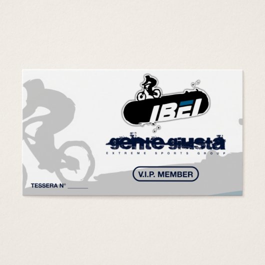 IBEI Member Card (Front)