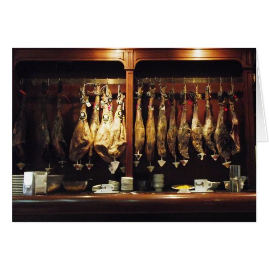 Iberian Ham Cards (Front Horizontal)