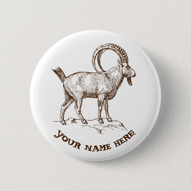 Ibex Button (Front)