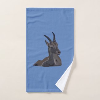 Ibex Goat Animal Art