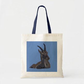 Ibex Goat Animal Art
