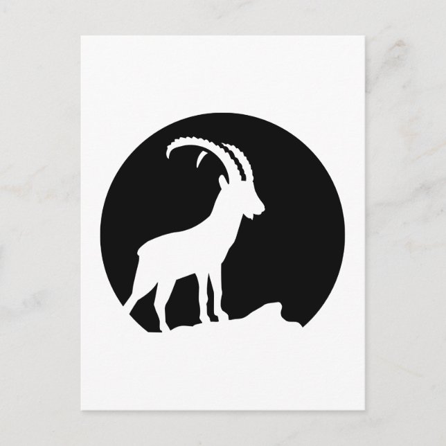 Ibex moon postcard (Front)