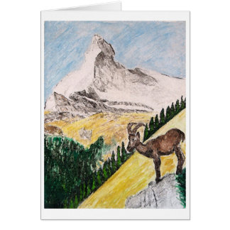 Ibex Overviewing Matterhorn Cards