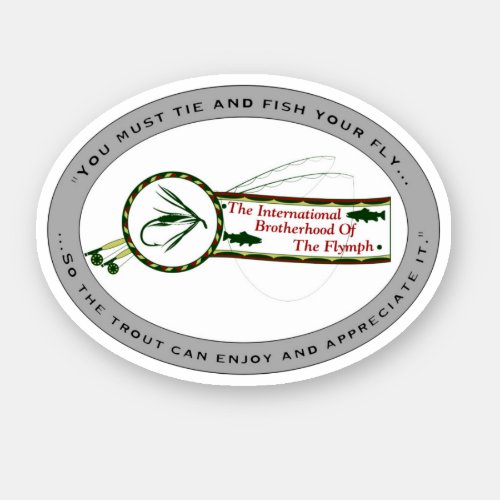 IBF Logo Sticker with Hidy Quote