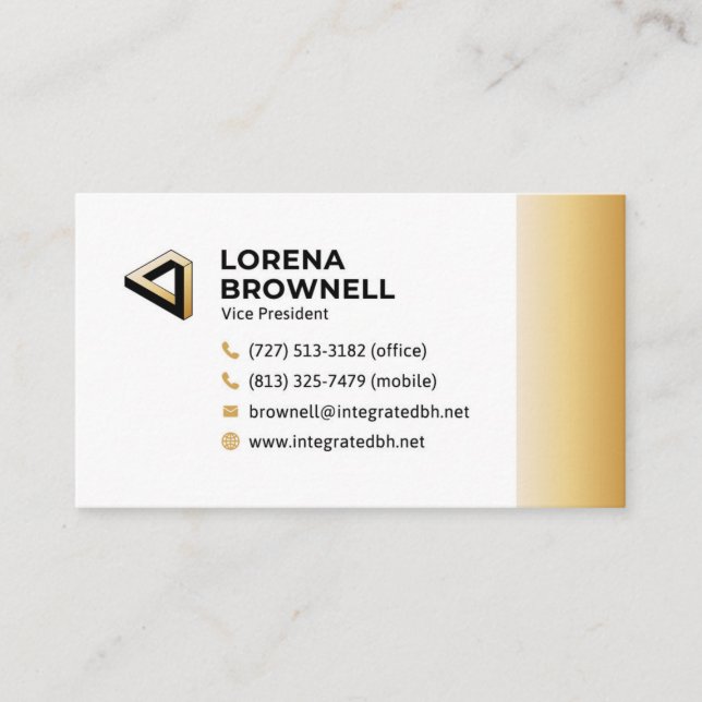 IBH Business Cards: Lorena Business Card (Front)