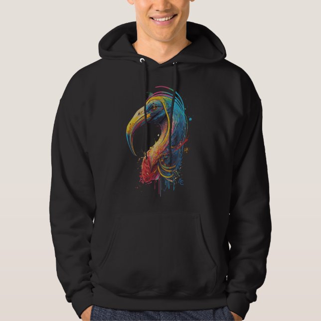 Ibis - Graffiti Ink Splash Hoodie (Front)