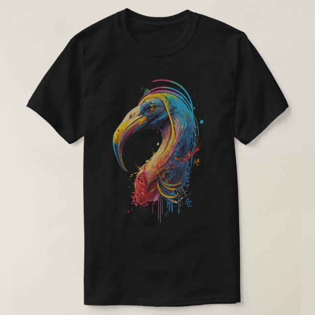 Ibis - Graffiti Ink Splash T-Shirt (Design Front)