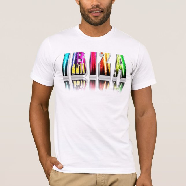 Ibiza 2011 letters T-Shirt (Front)