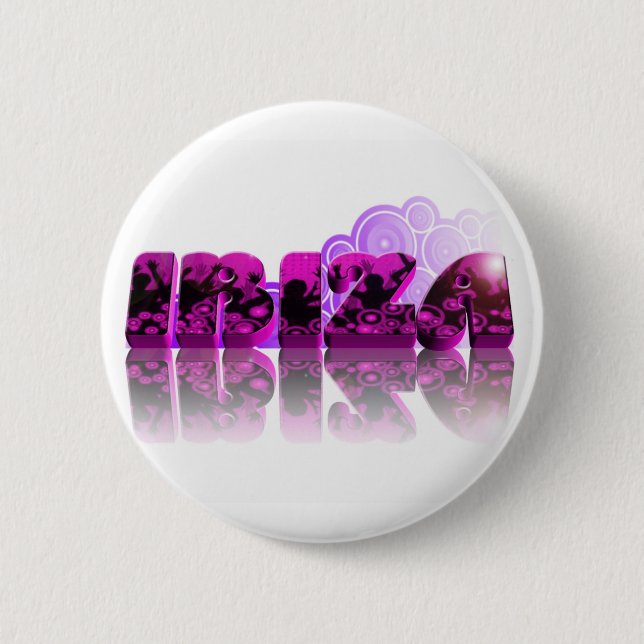 IBIZA 2011 PINBACK BUTTON (Front)
