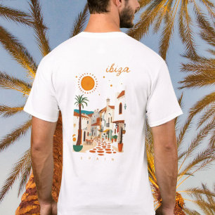 Ibiza Eivissa Spain white city T-Shirt