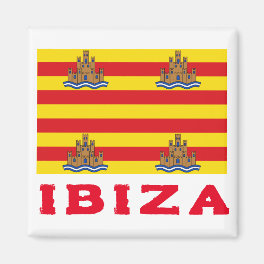 Ibiza Flag, SPAIN Magnet
