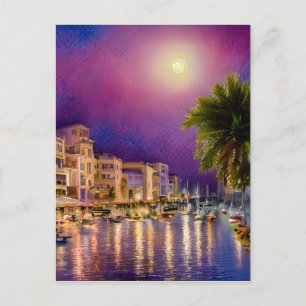 Ibiza is a small island located in the Mediterrane Postcard