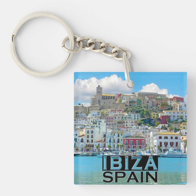Ibiza Keychain (Front)