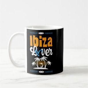 Ibiza Love Vacation Heart Summer Quote  Coffee Mug