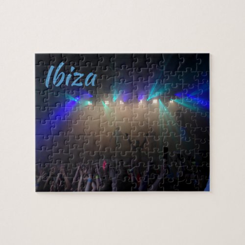 Ibiza Nightclub Music DJ Photo Jigsaw Puzzle
