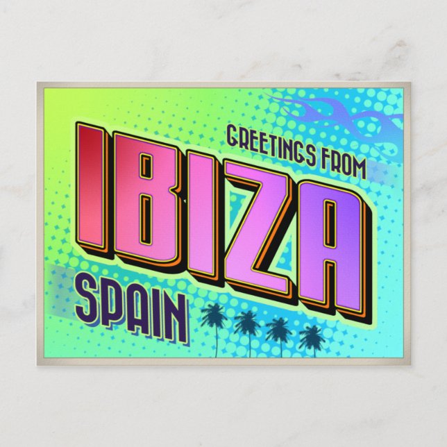 IBIZA POSTCARD (Front)