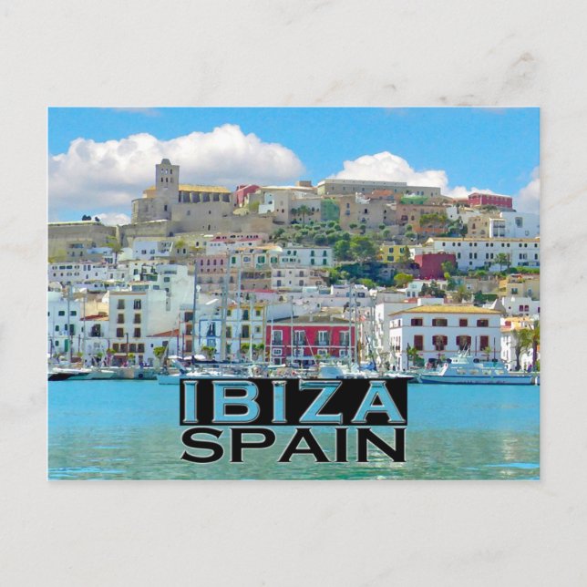 Ibiza Postcard (Front)