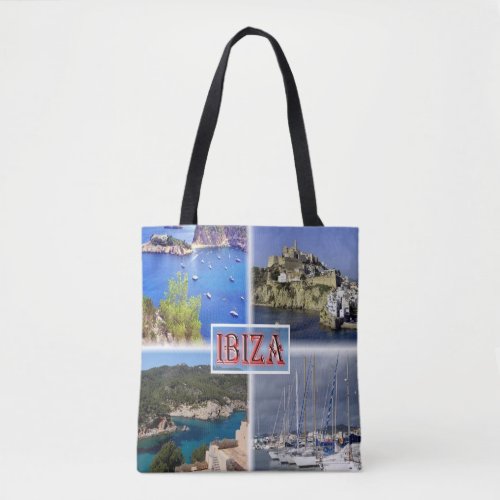 Ibiza  San Miquel _ Old Town _ Santa Eularia _ Tote Bag